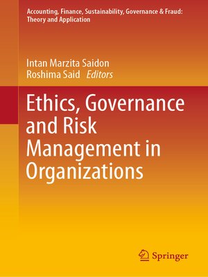 cover image of Ethics, Governance and Risk Management in Organizations
